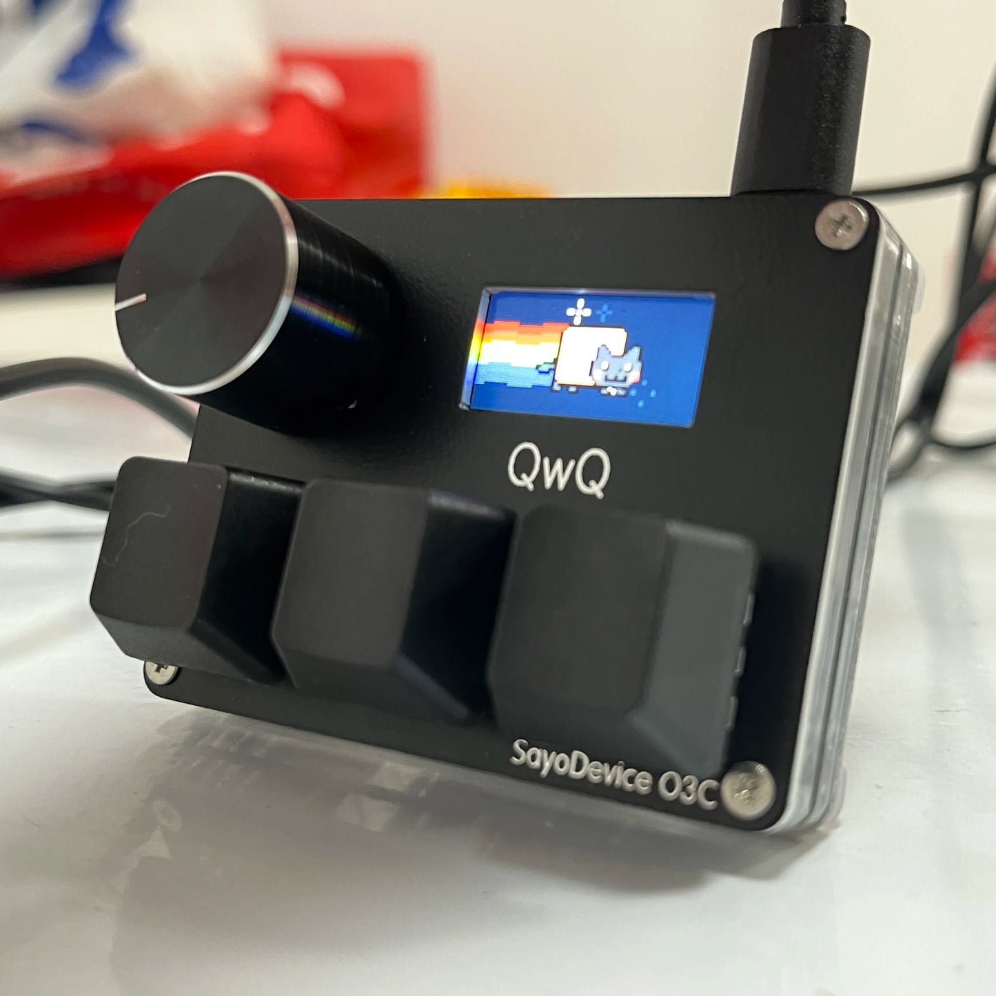 Teclado Gamer SayoDevice O3C RGB | Switch Magnético | Rapid Trigger