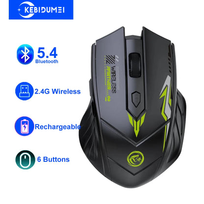 Mouse Sem Fio SmartClick M54 Bluetooth 5.4 Recarregável | Compacto para Notebook e PC