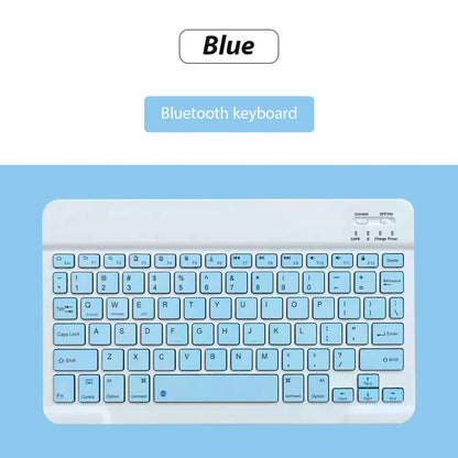 Kit Teclado e Mouse Bluetooth Recarregável | Compatível com Notebook, Tablet, Celular e PC