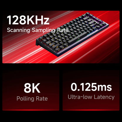 Teclado Gamer Akko TAC75 HE RGB 75% | Hall Effect | Rapid Trigger | Hot Swap