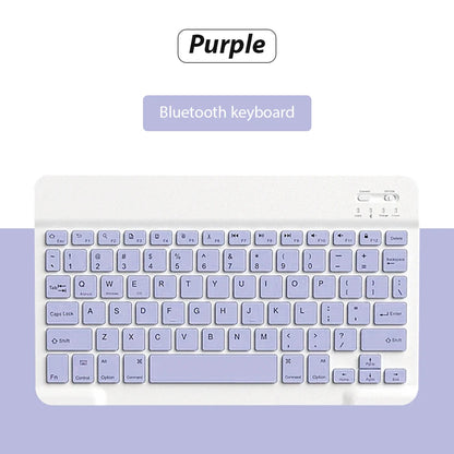 Kit Teclado e Mouse Bluetooth Recarregável | Compatível com Notebook, Tablet, Celular e PC