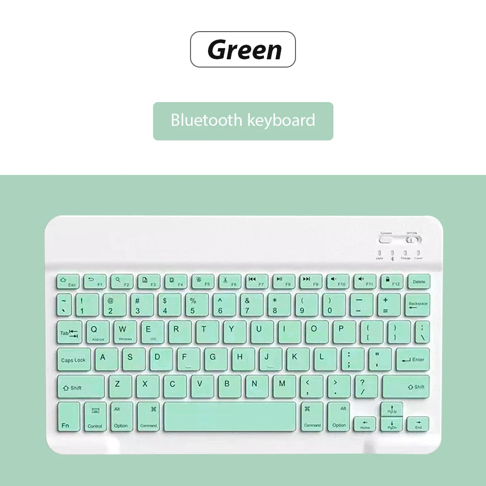 Kit Teclado e Mouse Bluetooth Recarregável | Compatível com Notebook, Tablet, Celular e PC