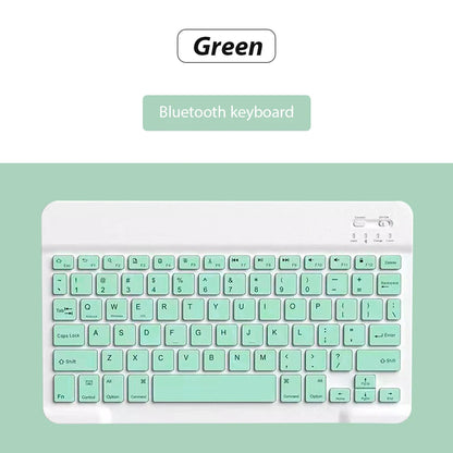Kit Teclado e Mouse Bluetooth Recarregável | Compatível com Notebook, Tablet, Celular e PC