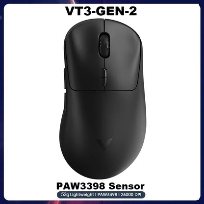 Mouse Gamer Rapoo VT3 Pro Wireless | Sensor de Alta Precisão | Bluetooth + 2.4GHz
