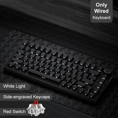 Teclado Mecânico Ajazz AK820 Pro RGB Wireless | Bluetooth | Layout 75% | Hot Swap