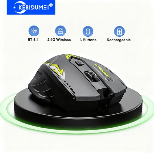 Mouse Sem Fio SmartClick M54 Bluetooth 5.4 Recarregável | Compacto para Notebook e PC