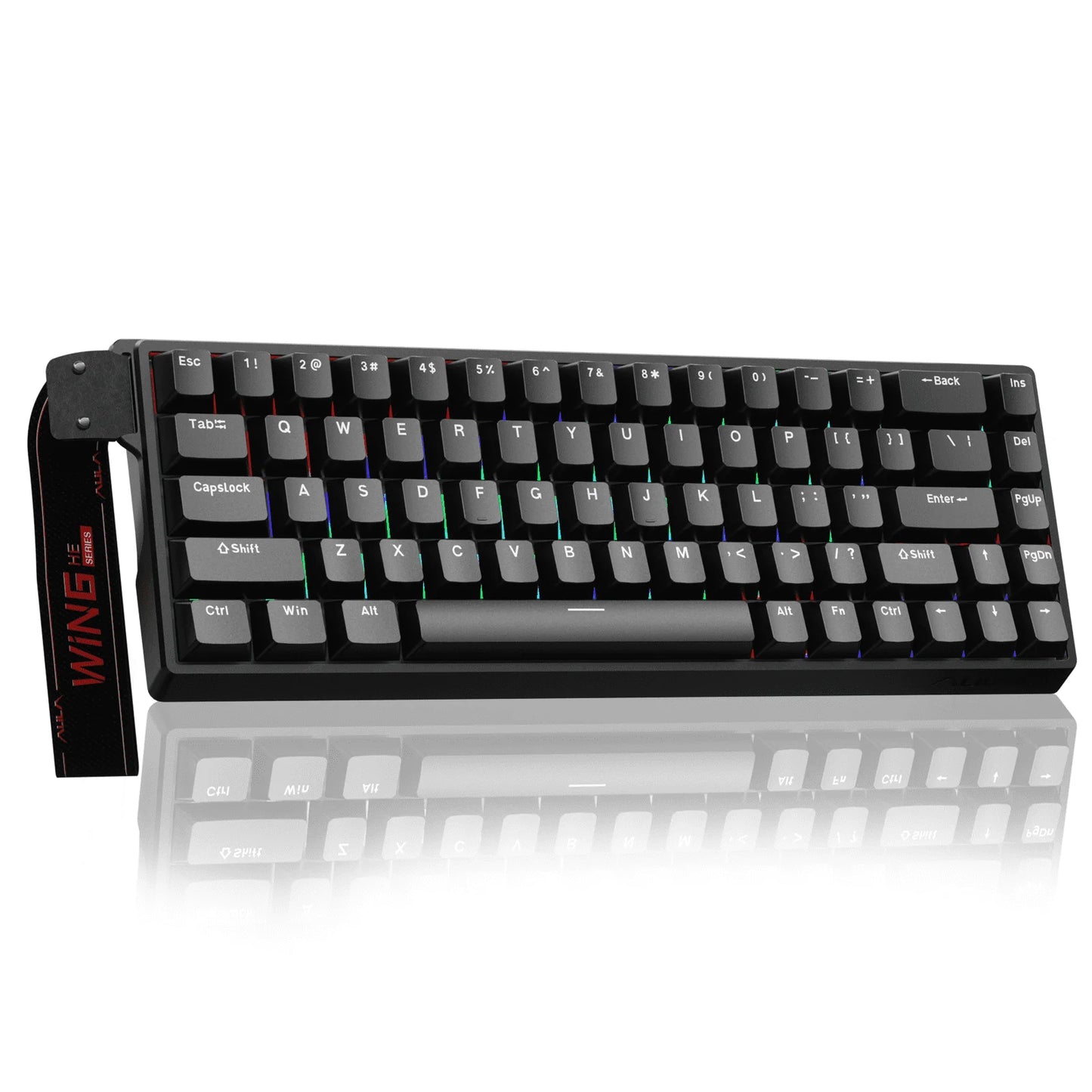 Teclado Gamer AULA WIN68HE RGB | Switch Magnético | Rapid Trigger | 8K Polling Rate