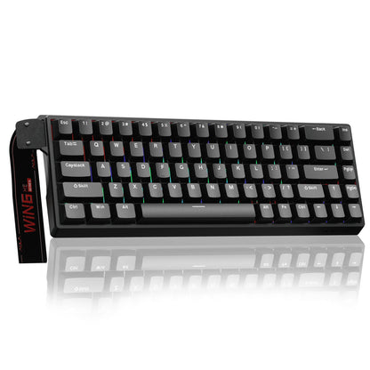Teclado Gamer AULA WIN68HE RGB | Switch Magnético | Rapid Trigger | 8K Polling Rate