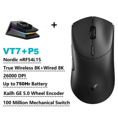 Mouse Gamer Rapoo VT7 Max Wireless Bluetooth | Alta Performance  |Recarregável