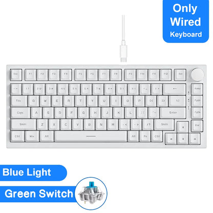 Teclado Mecânico Ajazz AK820 Pro RGB Wireless | Bluetooth | Layout 75% | Hot Swap