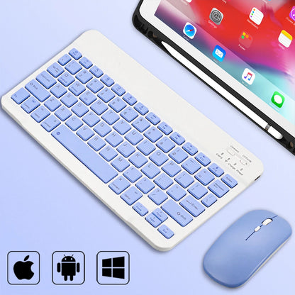 Kit Teclado e Mouse Bluetooth Recarregável | Compatível com Notebook, Tablet, Celular e PC