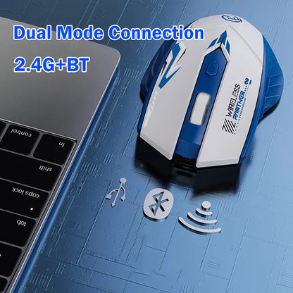 Mouse Sem Fio SmartClick M54 Bluetooth 5.4 Recarregável | Compacto para Notebook e PC