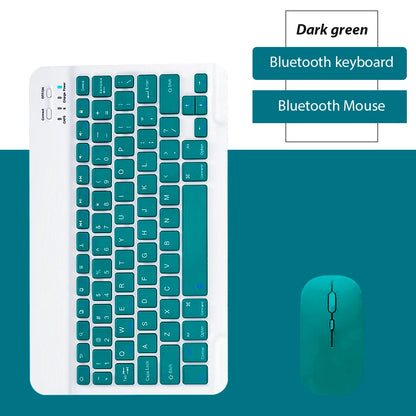 Kit Teclado e Mouse Bluetooth Recarregável | Compatível com Notebook, Tablet, Celular e PC