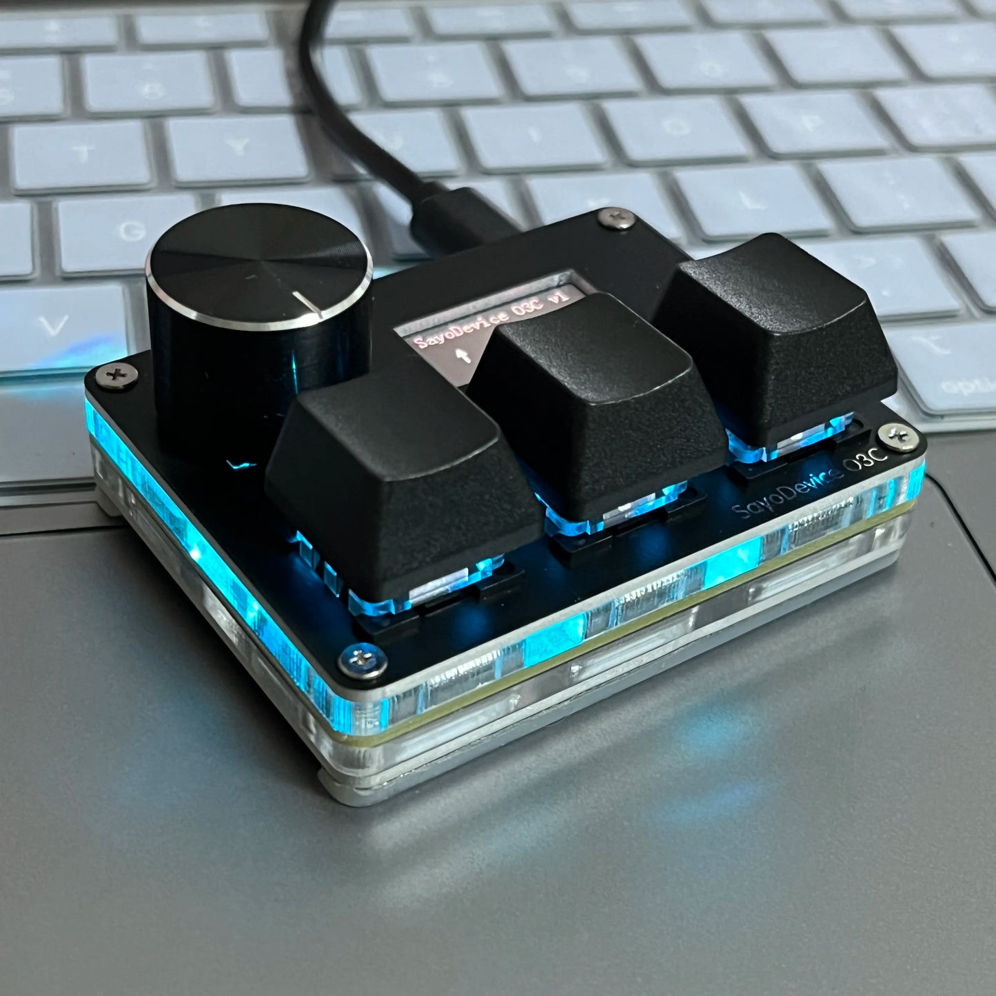 Teclado Gamer SayoDevice O3C RGB | Switch Magnético | Rapid Trigger