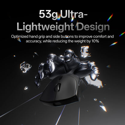 Mouse Gamer Rapoo VT7 Max Wireless Bluetooth | Alta Performance  |Recarregável